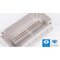 Saip/Saipwell SP-PG-10P 110*75*40mm IP66 terminal box with 10 terminal blocks, Fiber terminal box with ear